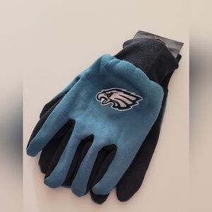 NFL Philadelphia Eagles Utility Gloves With Grips New